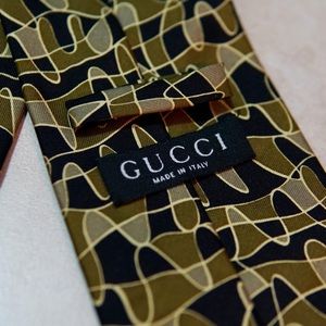 Rare abstract pattern Gucci tie!